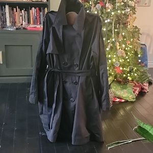 Black L Trench coat